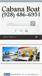 Mobile Screenshot of cabanaboat.com